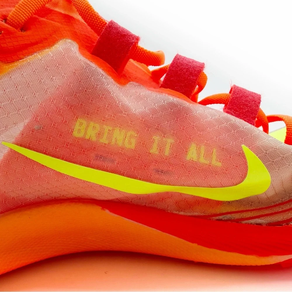 Nike Zoom Victory Waffle 5 XC Track Shoes Mens Size 8 Total Orange Volt New